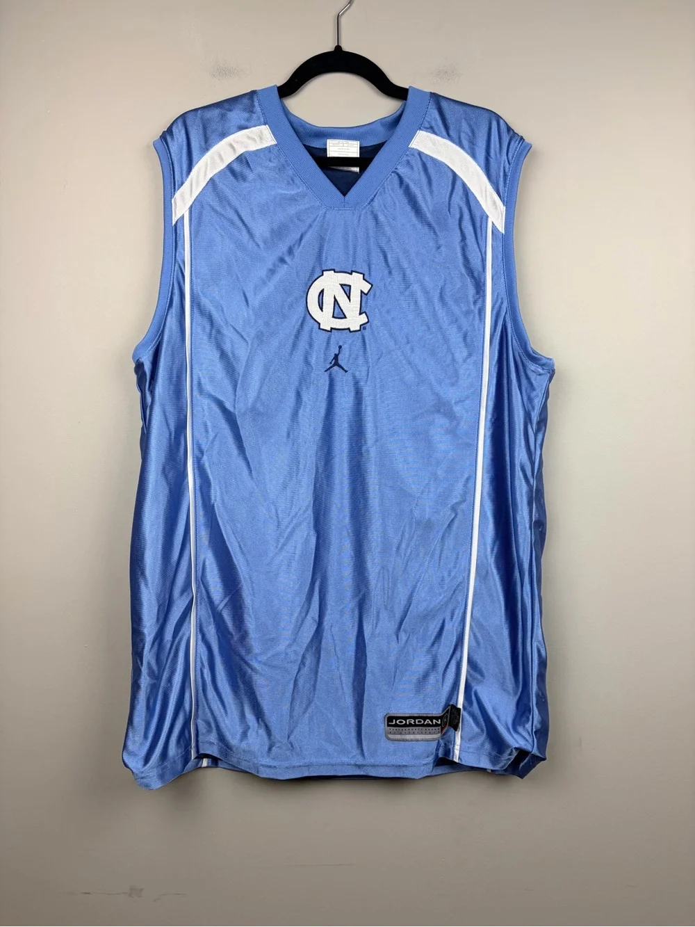 Vintage Y2K Jordan UNC Tar Heels Reversible Basketball Jersey Men XL Nike